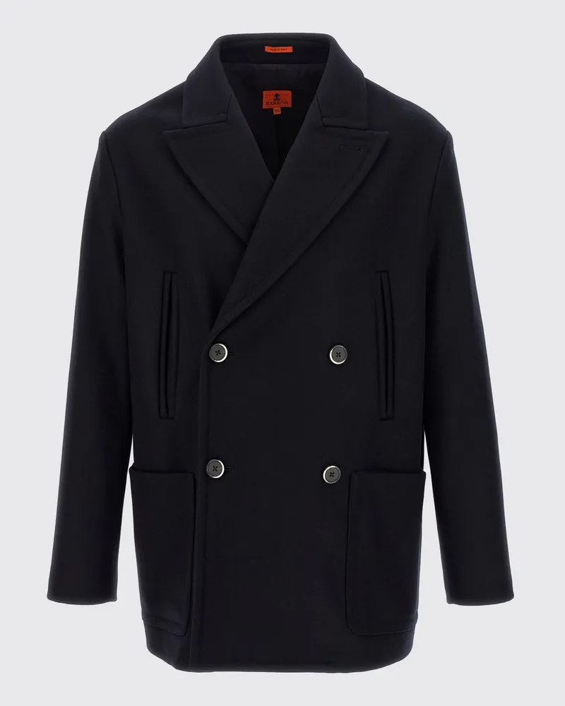 BARENA Trenchcoat herren Blau