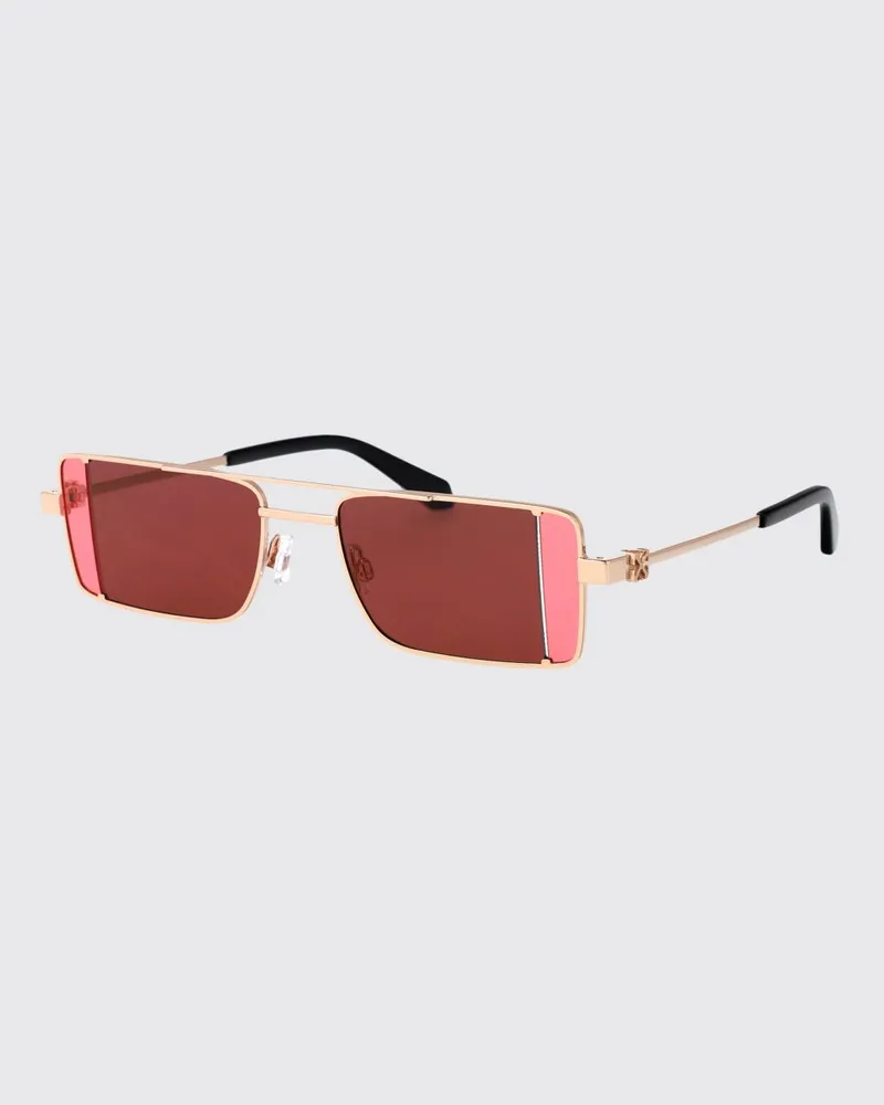OFF-WHITE Sonnenbrille herren Rot