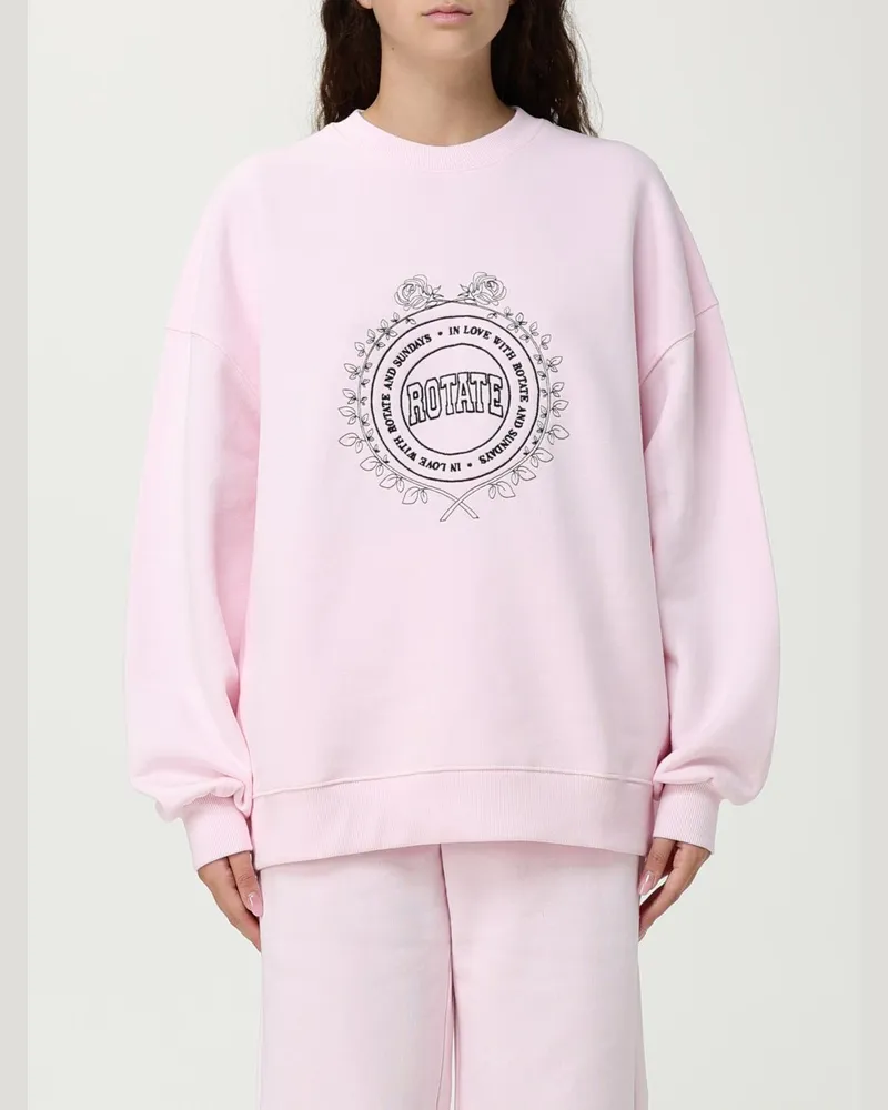 ROTATE Birger Christensen Sweatshirt damen Pink