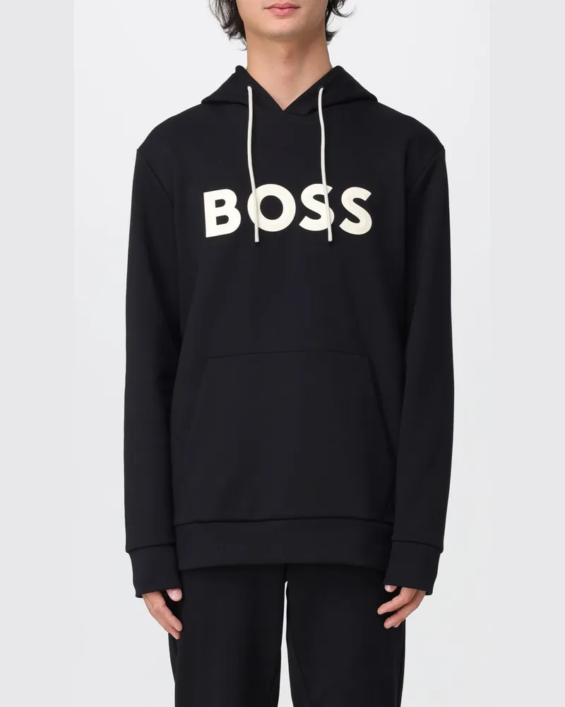 HUGO BOSS Sweatshirt herren Schwarz