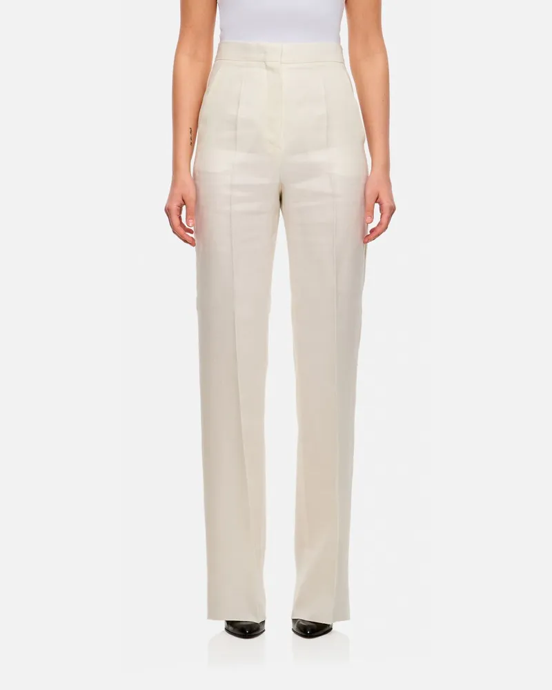 Max Mara Hose damen Weiß