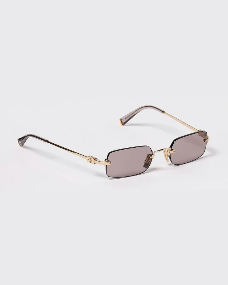 Miu Miu Sonnenbrille damen Gold