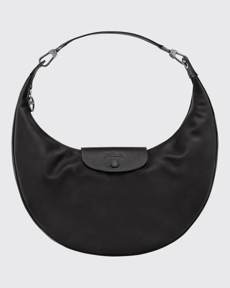 Longchamp Schultertasche damen Schwarz