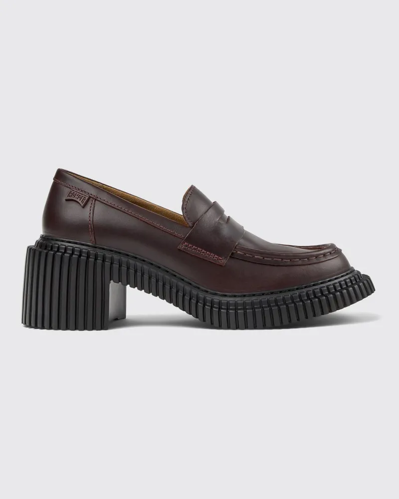 Camper Schuhe damen Burgunderrot