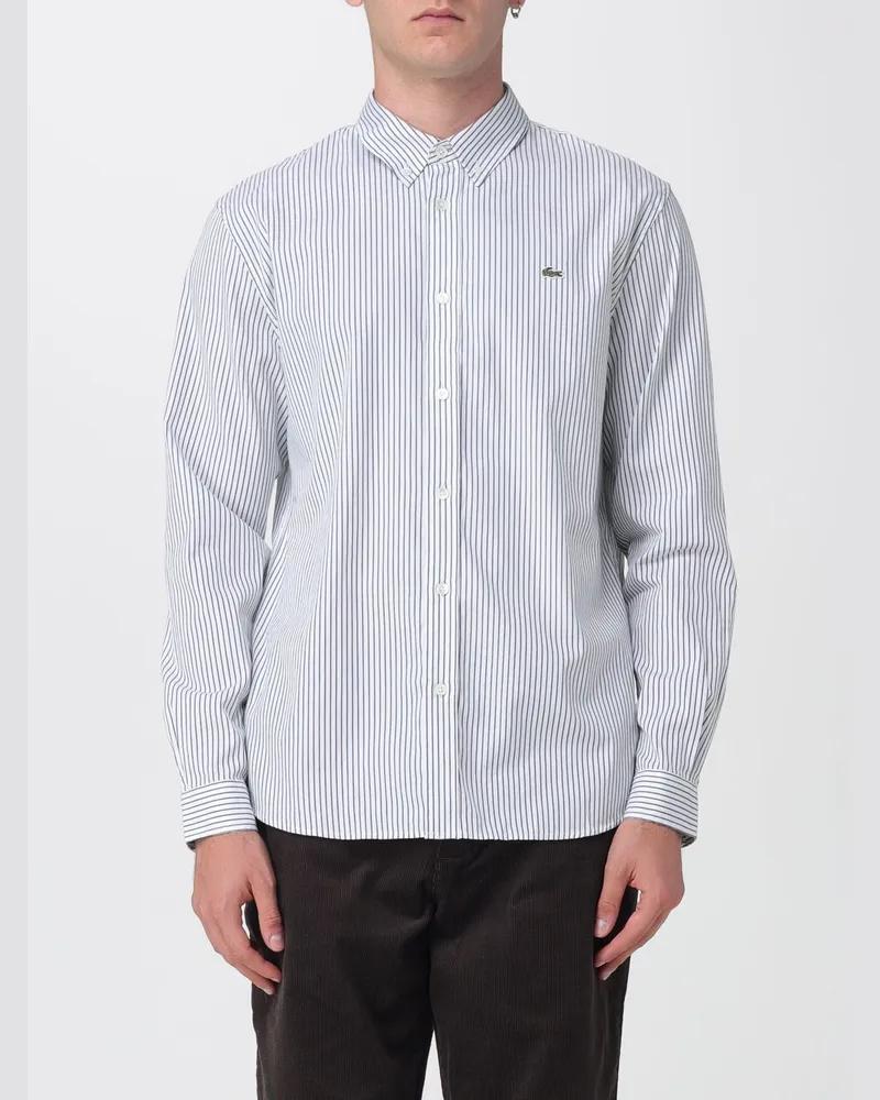 Lacoste Hemd herren Weiß
