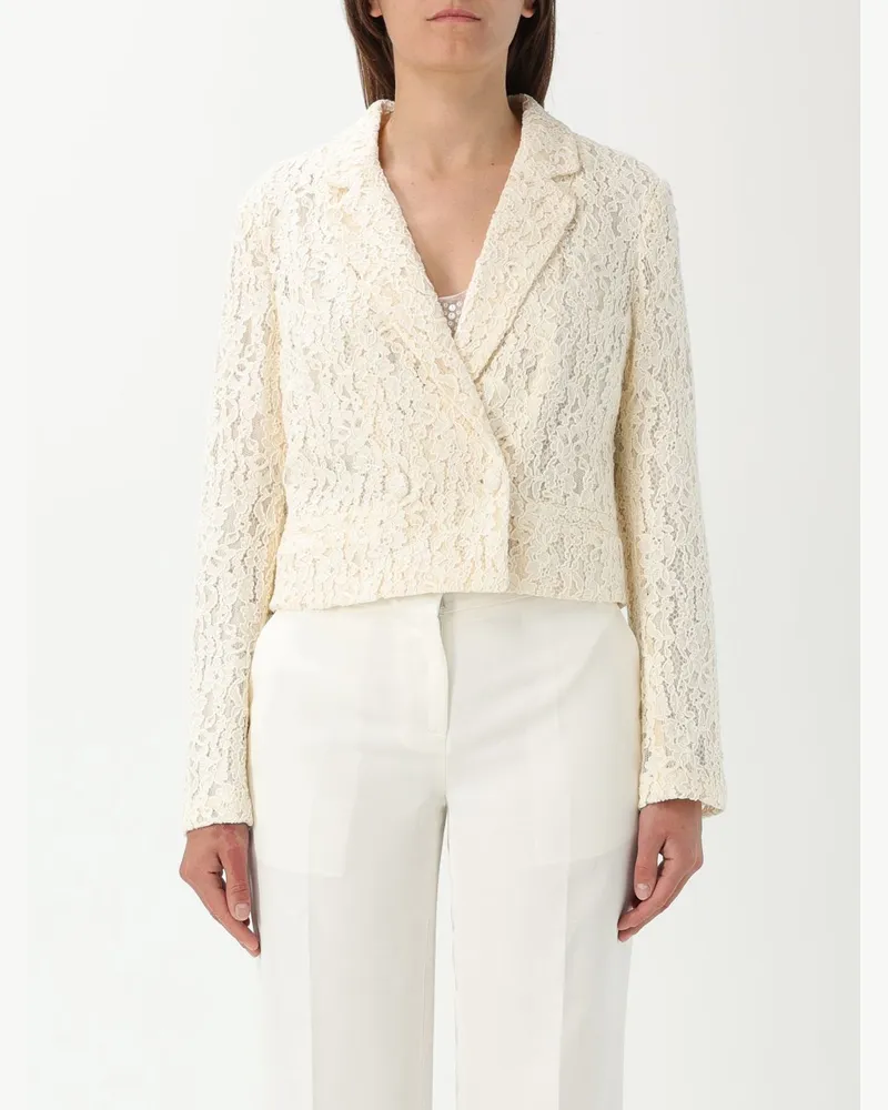 Twin-Set Blazer damen Weiß