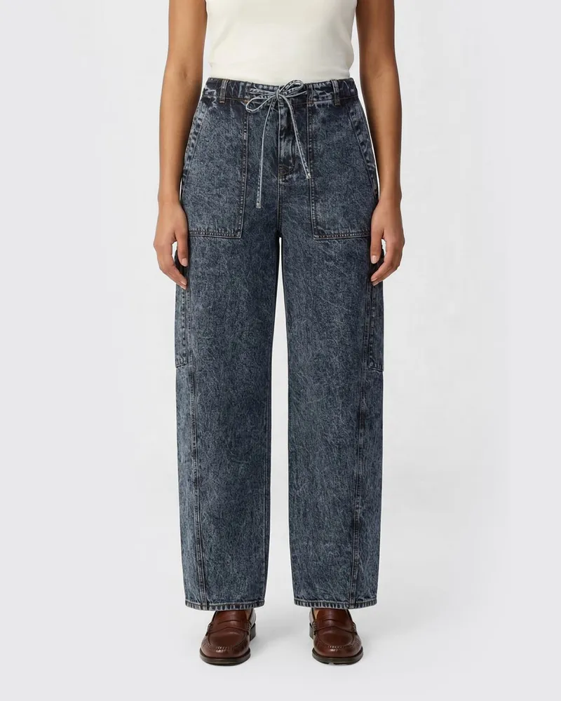 Alaïa Jeans damen Hellblau