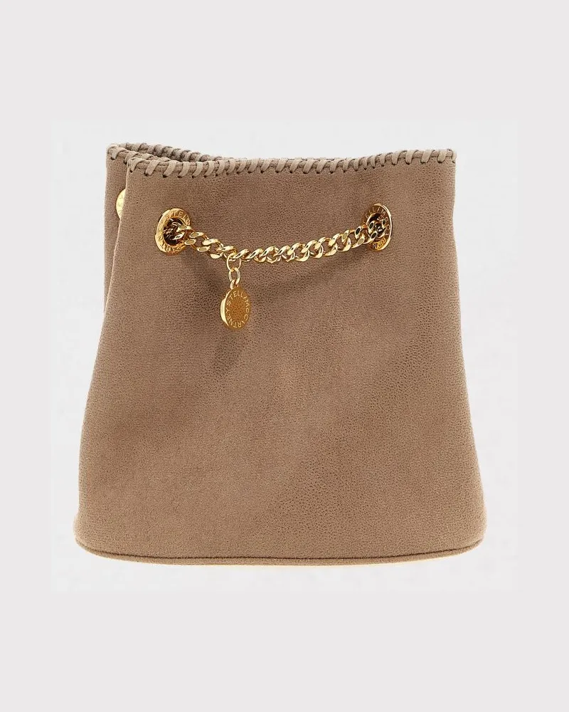 Stella McCartney Schultertasche damen Beige