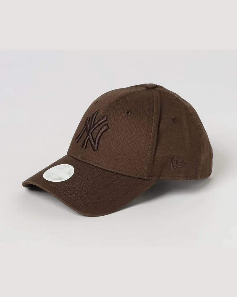 New Era 9Forty NY Yankees Baseballkappe aus Baumwolle mit geprägtem Logo Grün