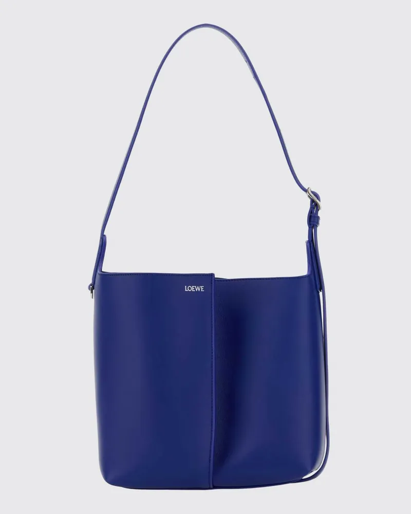 Loewe Bilbao Ledertasche Blau