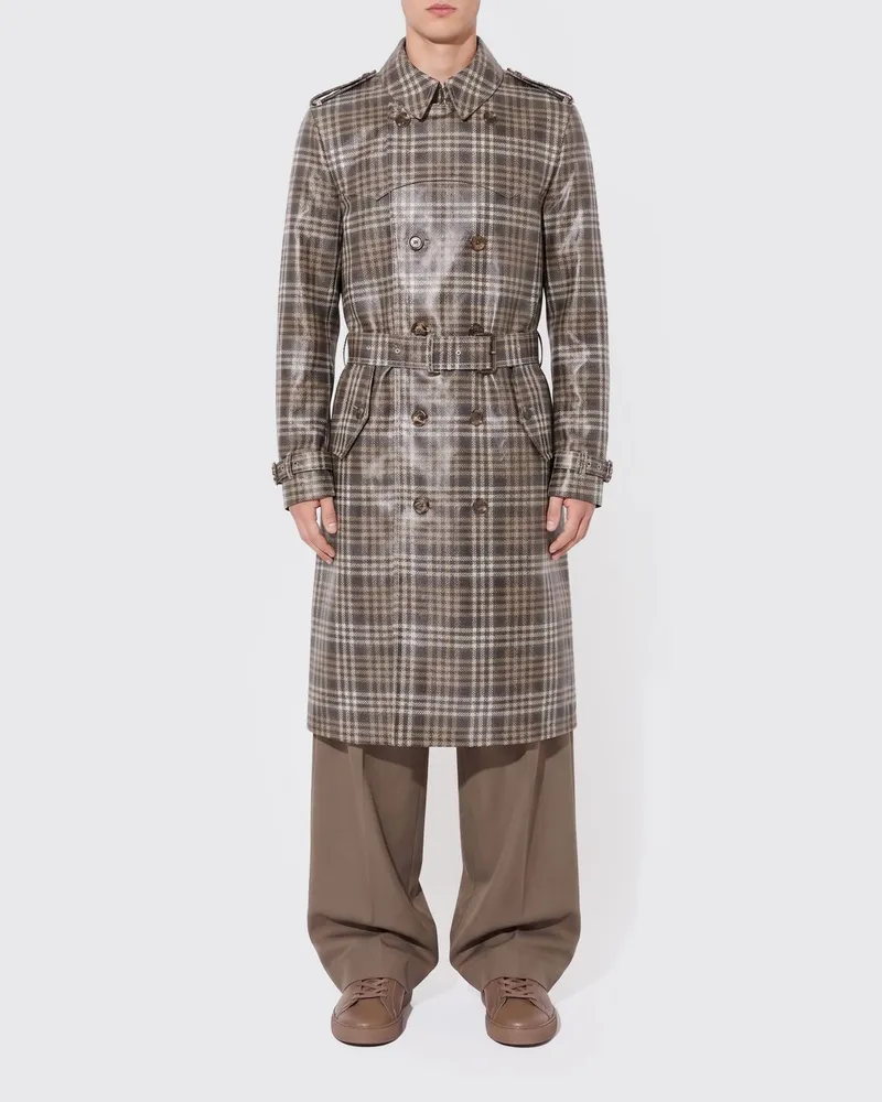 Burberry Mantel herren Weiß