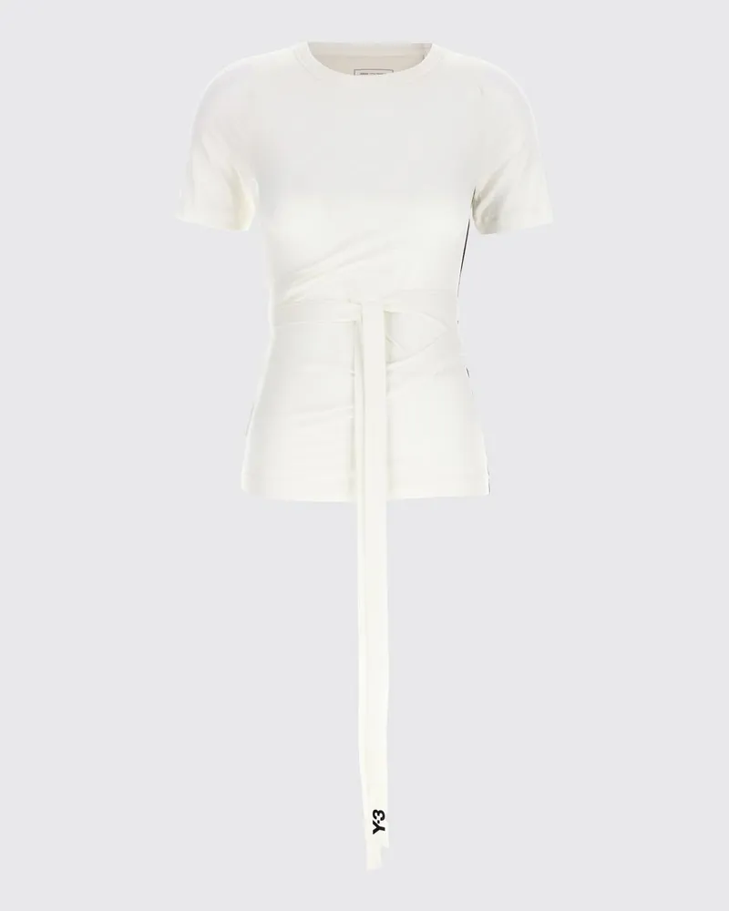 Y-3 T-shirt damen Weiß