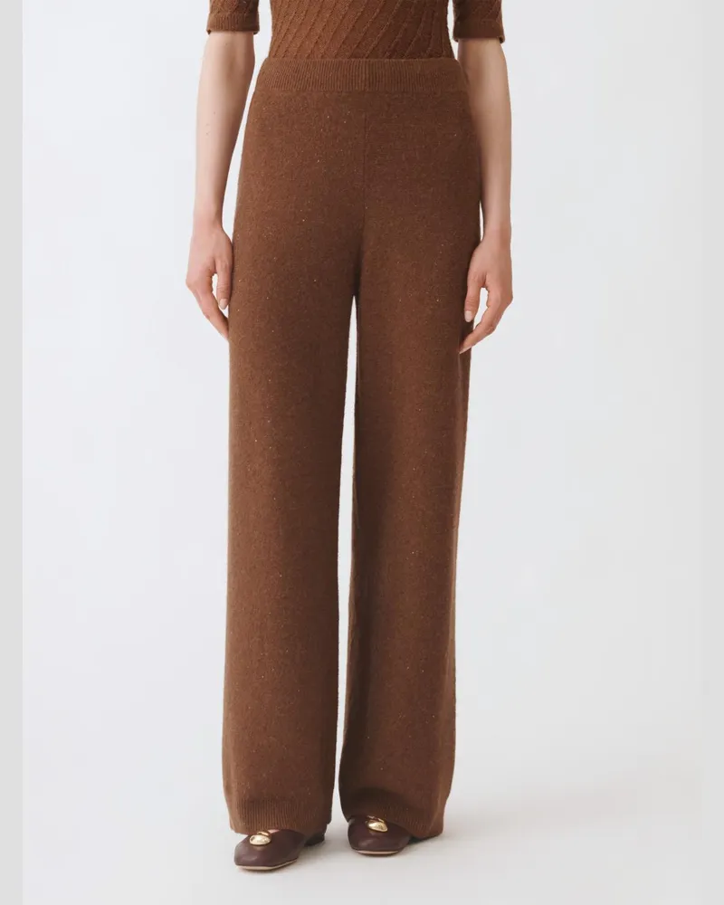 Fabiana Filippi Hose damen Mahagoni