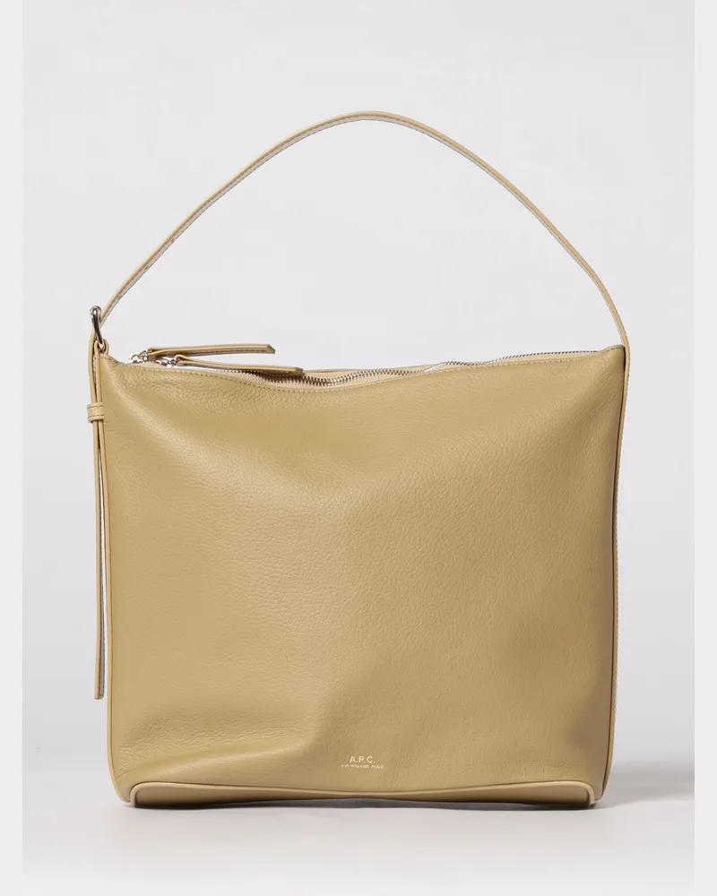 A.P.C. Schultertasche damen Beige