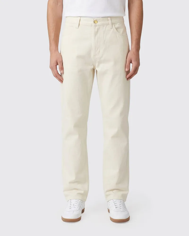 Carhartt WIP Hose herren Weiß