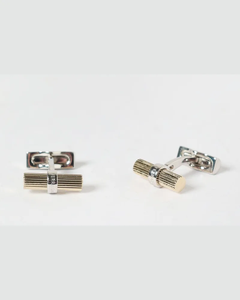 Ferragamo Manschettenknöpfe herren Gold