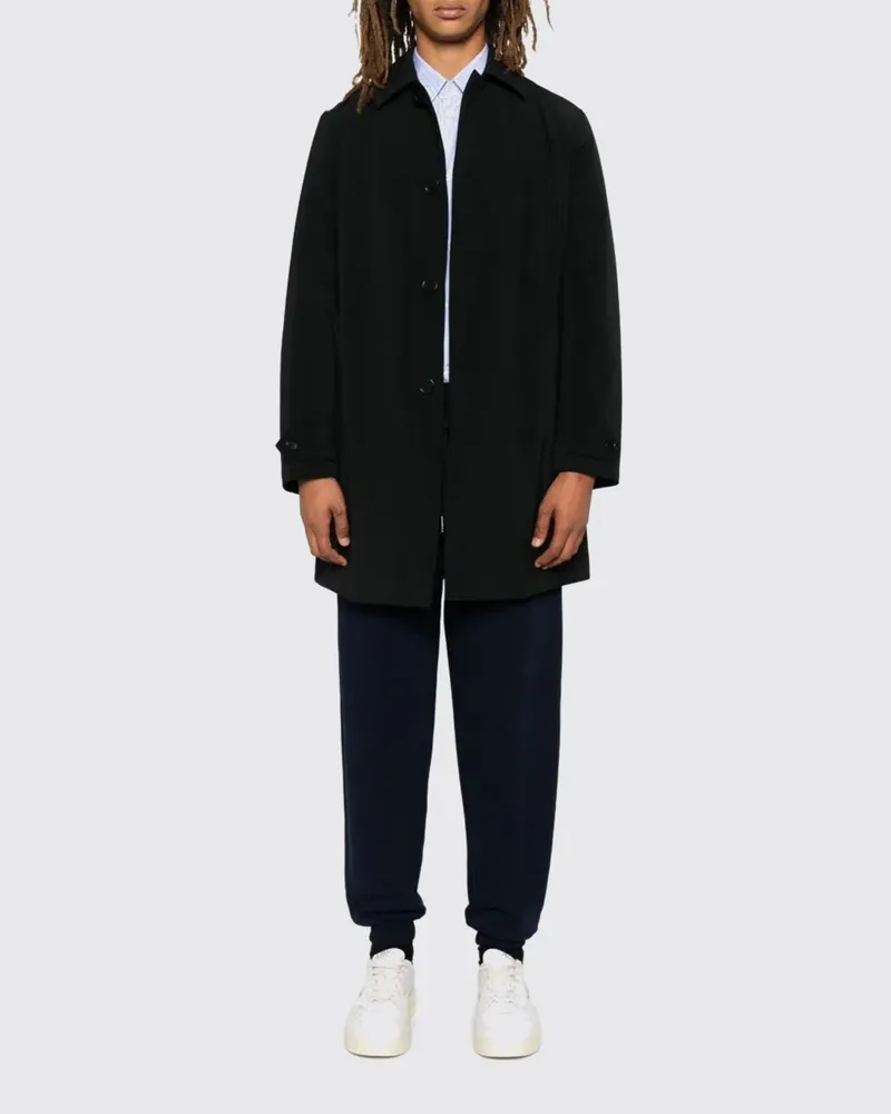 ASPESI Mantel herren Schwarz