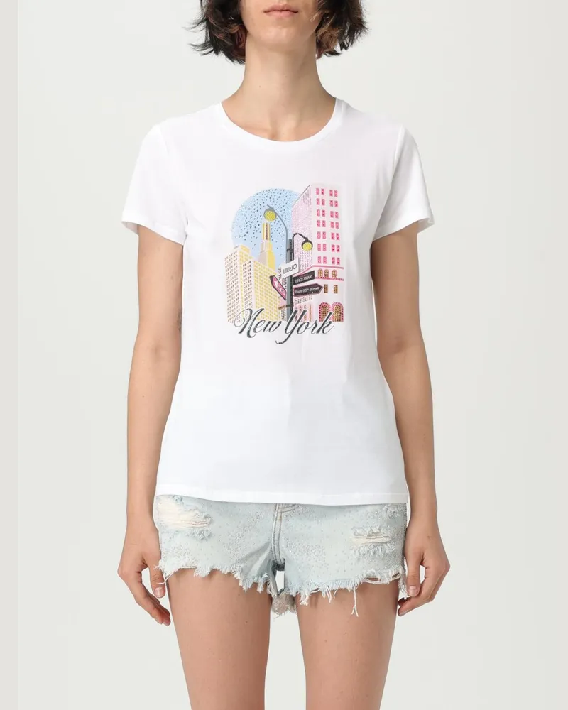 Liu Jo T-shirt damen Weiß