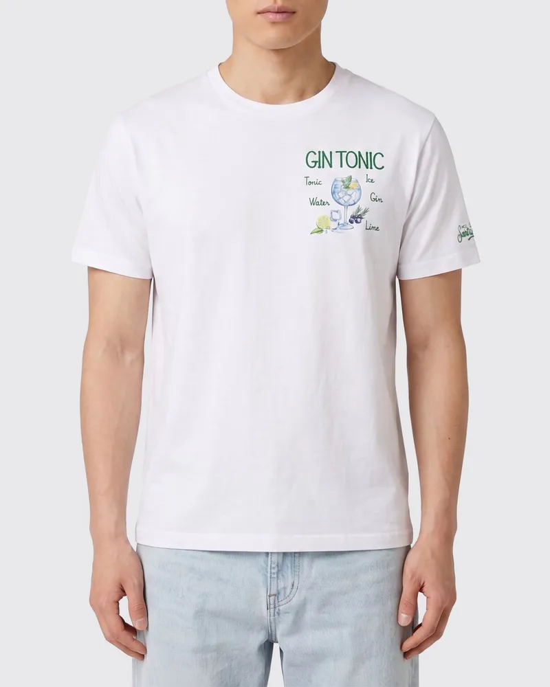 MC2 Saint Barth Baumwoll-Rundhals-T-Shirt Fa03