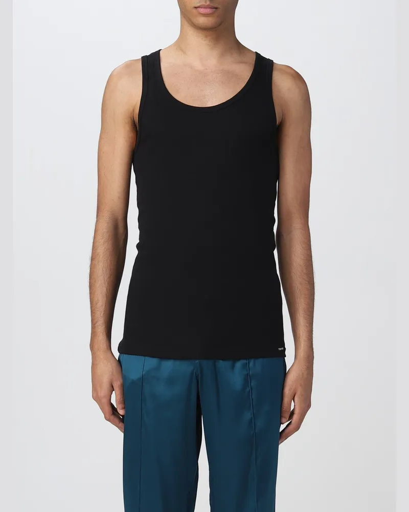 Tom Ford Tank top herren Schwarz