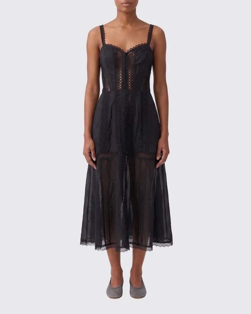 Charo Ruiz Kleid damen  Ibiza Schwarz