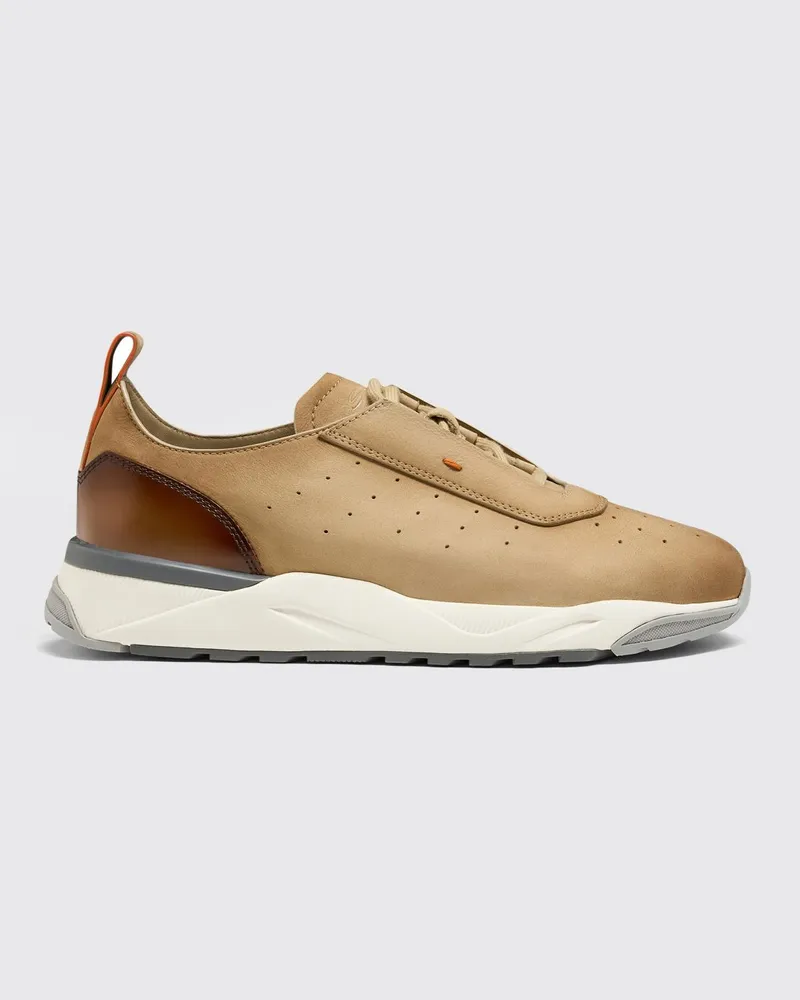 Santoni Sneakers herren Natural