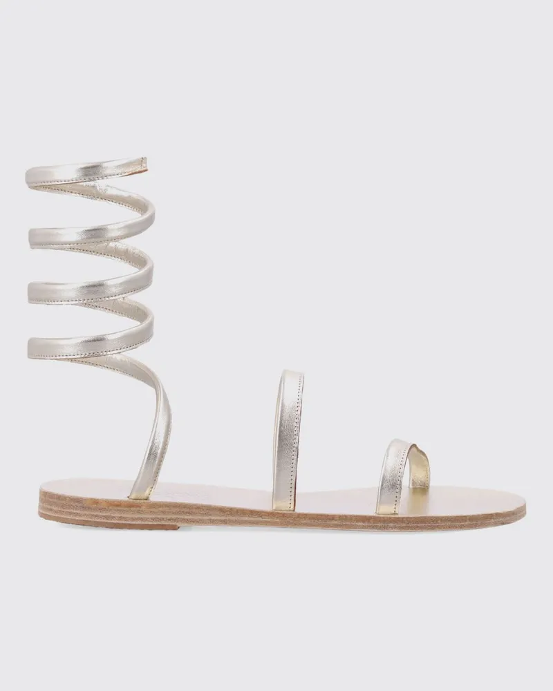 Ancient Greek Sandals Flache schuhe damen Platinum