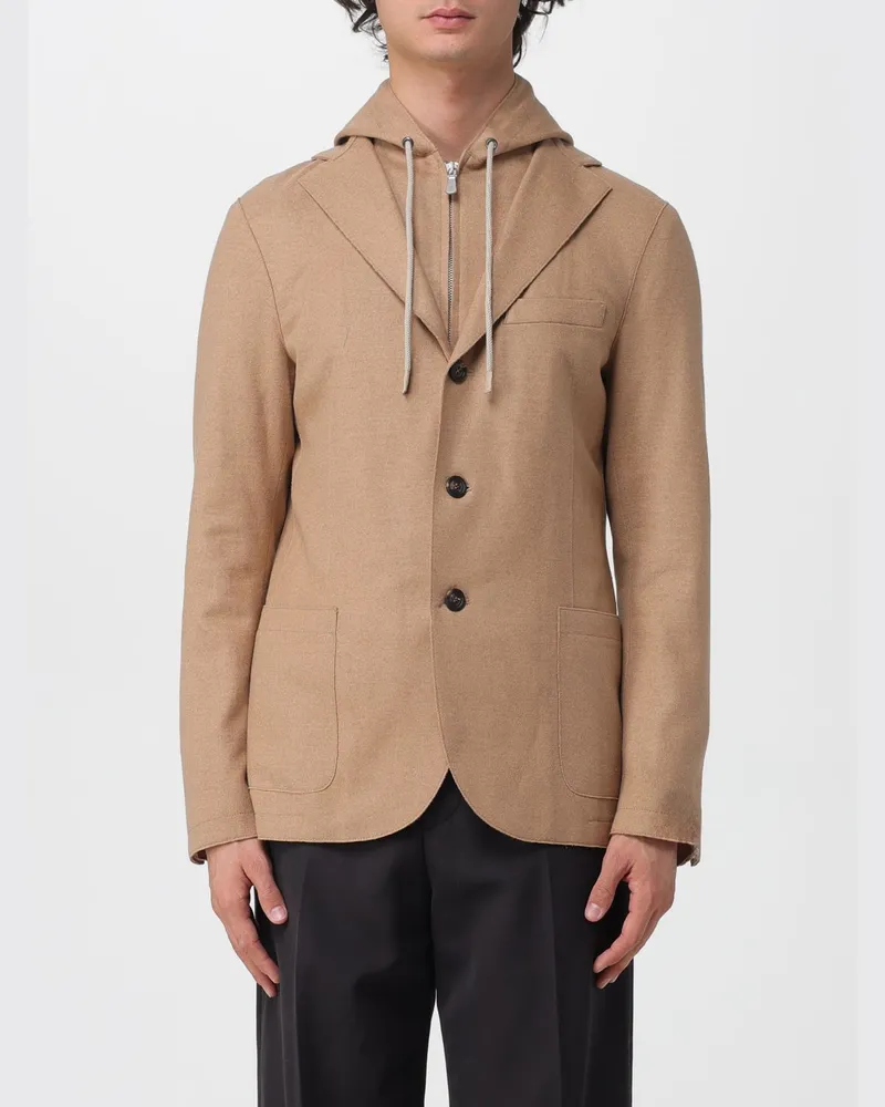 Eleventy Blazer herren Camel