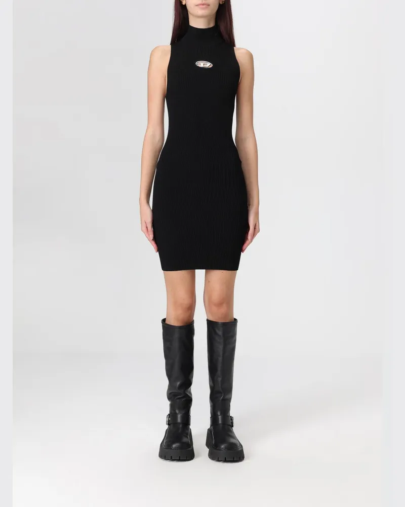 Diesel Kleider damen Schwarz