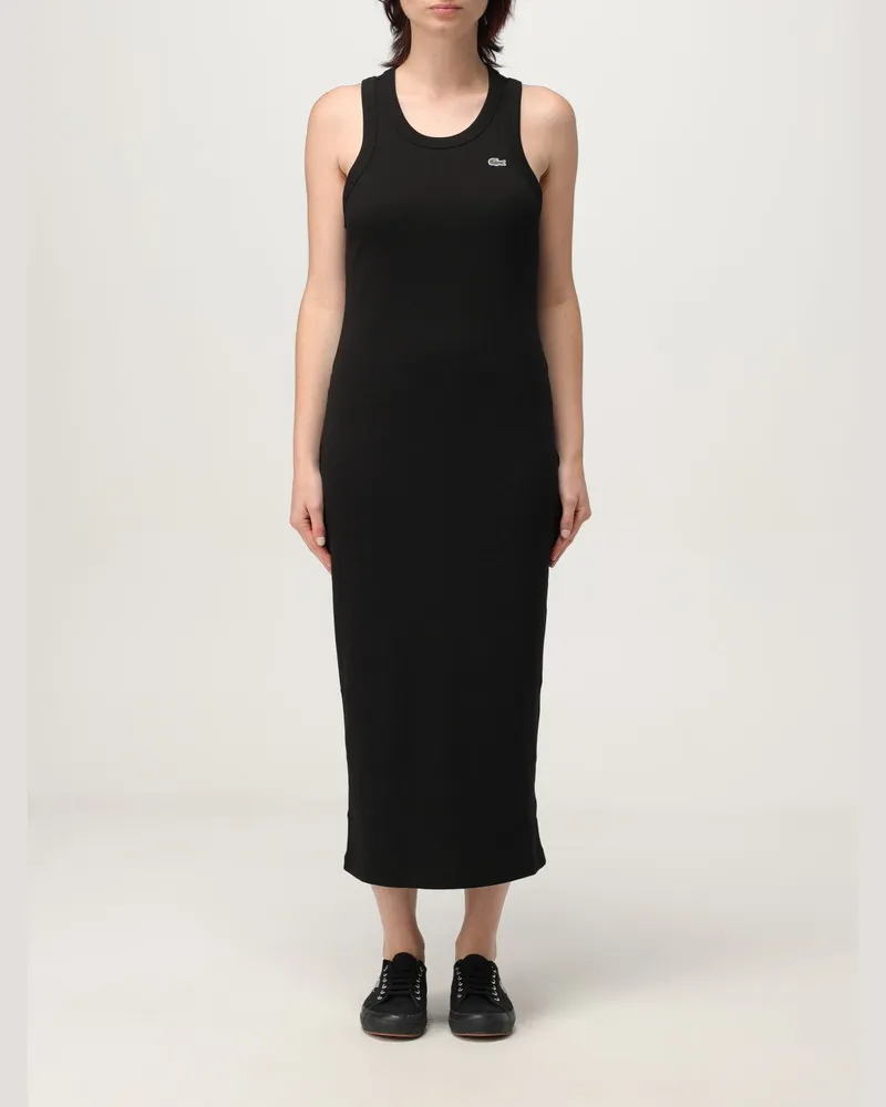 Lacoste Kleider damen Schwarz
