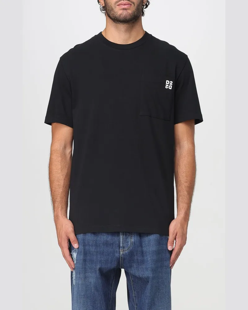 Dsquared2 T-shirt herren Schwarz