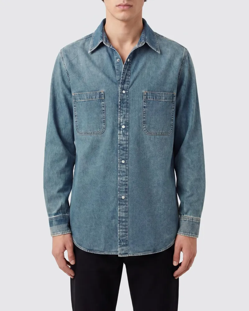 Maison Margiela Hemd herren Blau