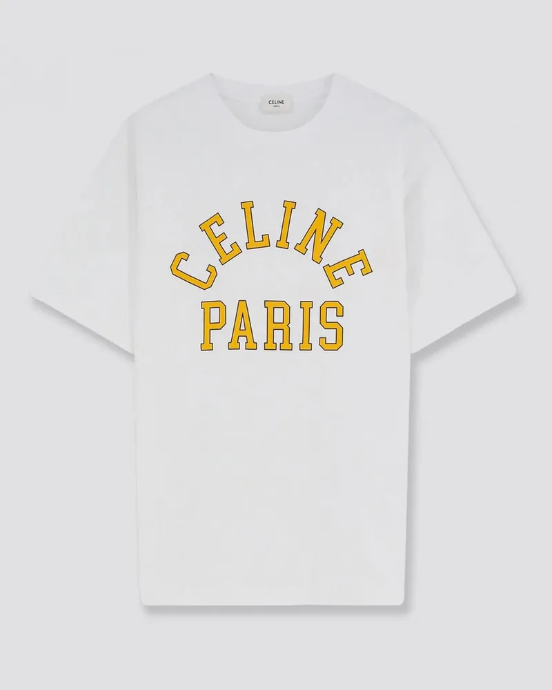 Celine T-shirt damen Weiß
