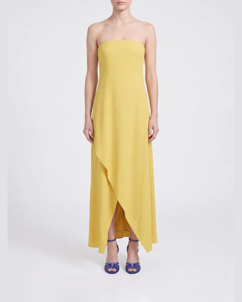 Semicouture Kleid damen Gelb