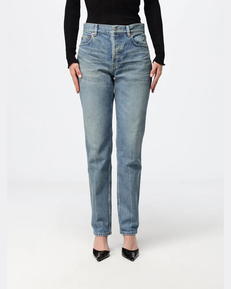 Saint Laurent Jeans damen Blau