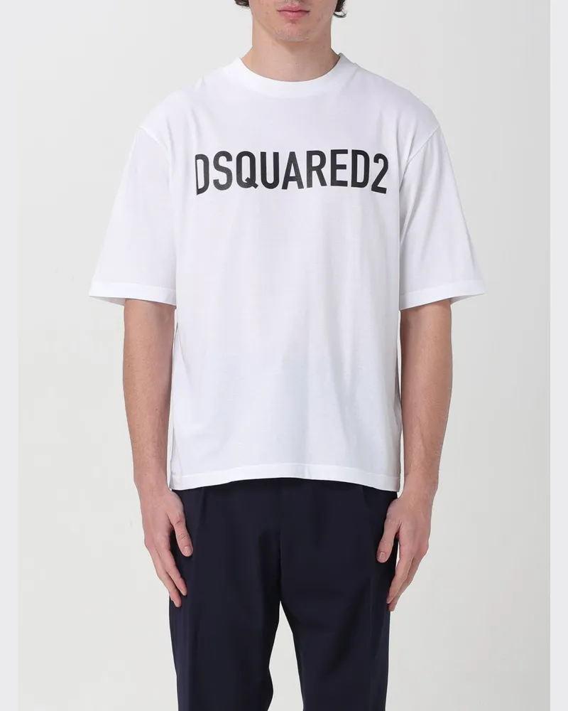 Dsquared2 T-shirt herren Weiß