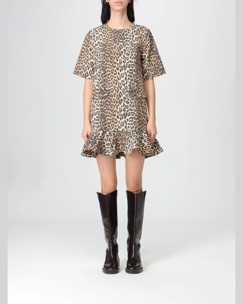 Ganni Kleid damen Braun