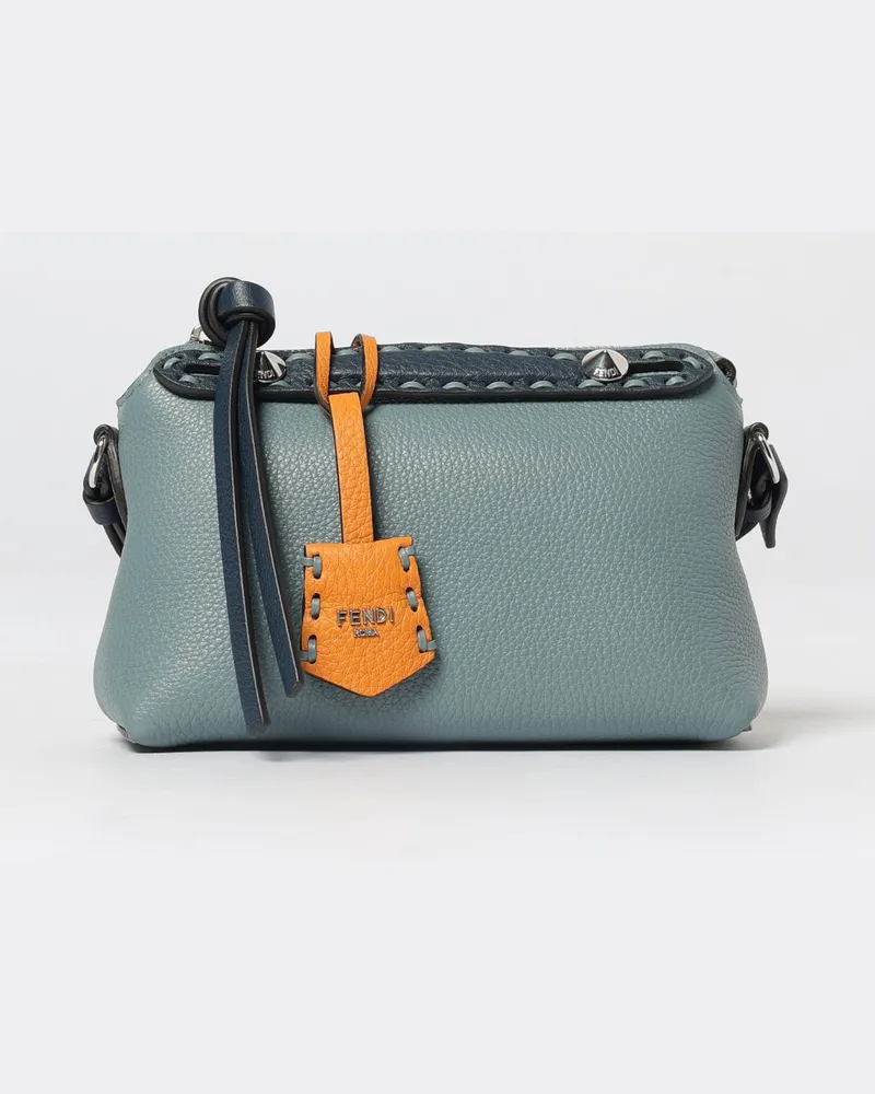 Fendi Schultertasche damen Denim