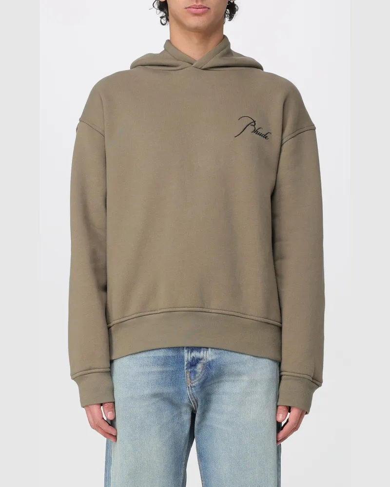 RHUDE Sweatshirt herren Grün