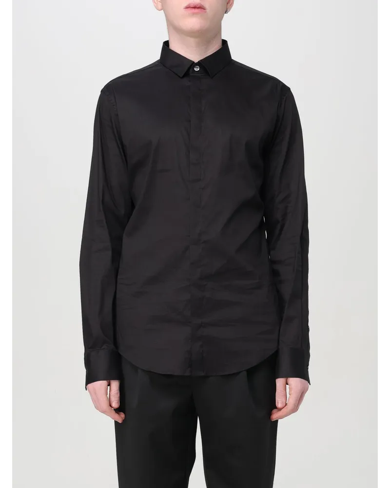 Emporio Armani Hemd herren Schwarz