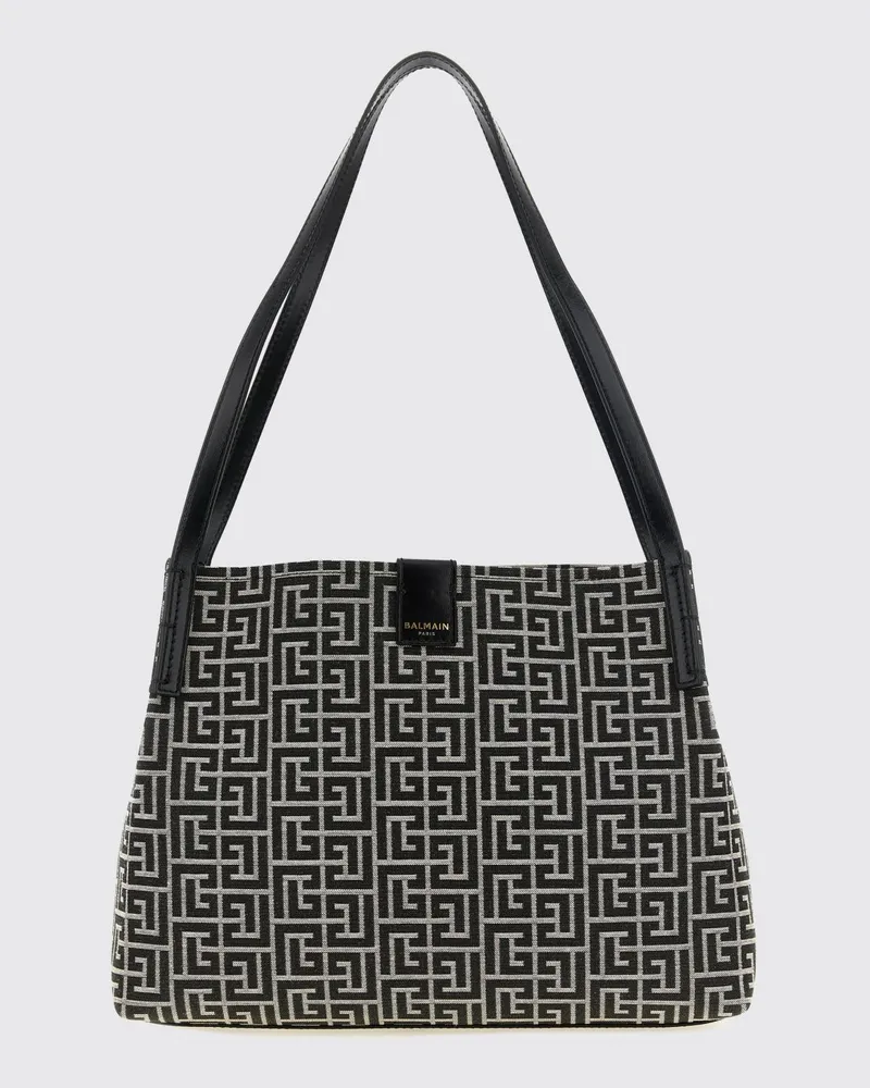Balmain Schultertasche damen Weiß