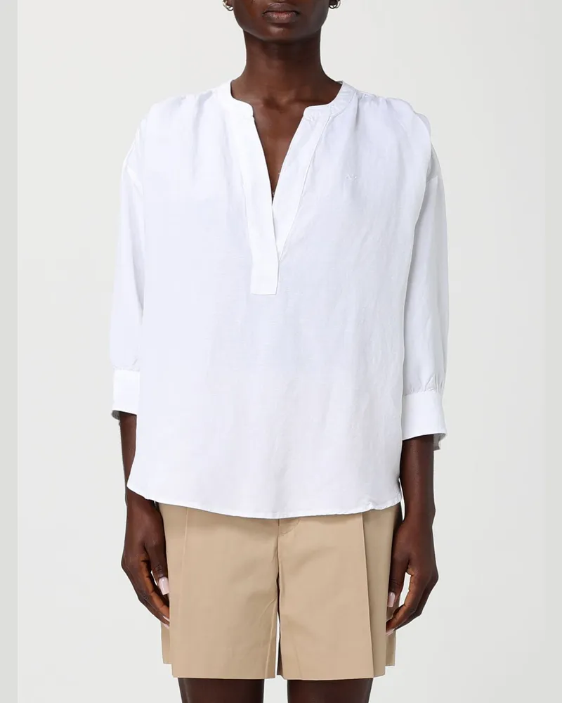 Sun68 Hemdbluse damen Weiß