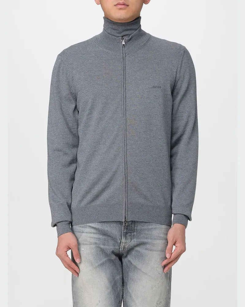 HUGO BOSS Pullover herren Grau