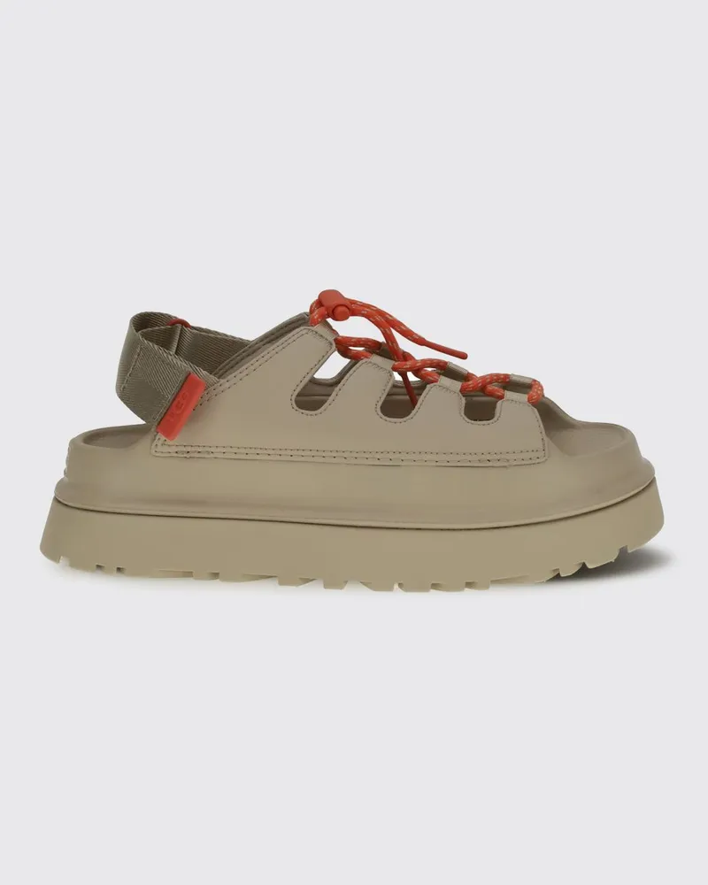 UGG GoldenGlow Toggle Sandale aus Leder und EVA Mustard