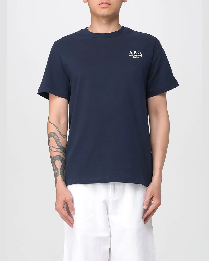 A.P.C. T-shirt herren Ecru