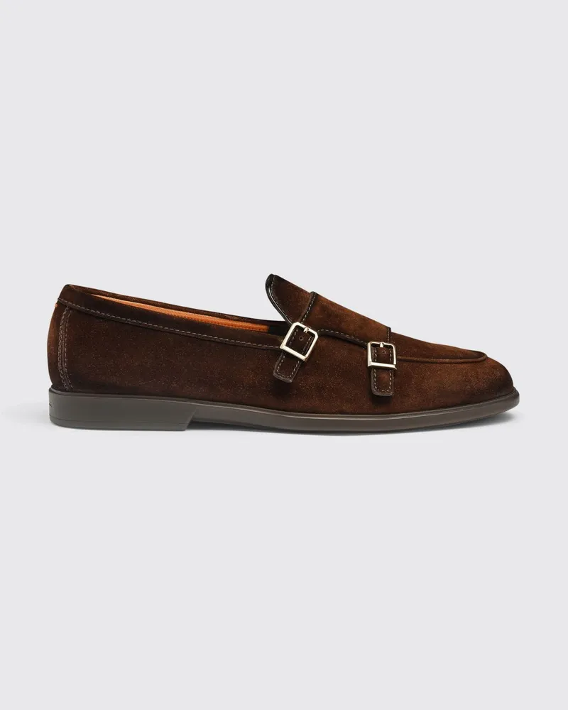 Santoni Schuhe herren Dark