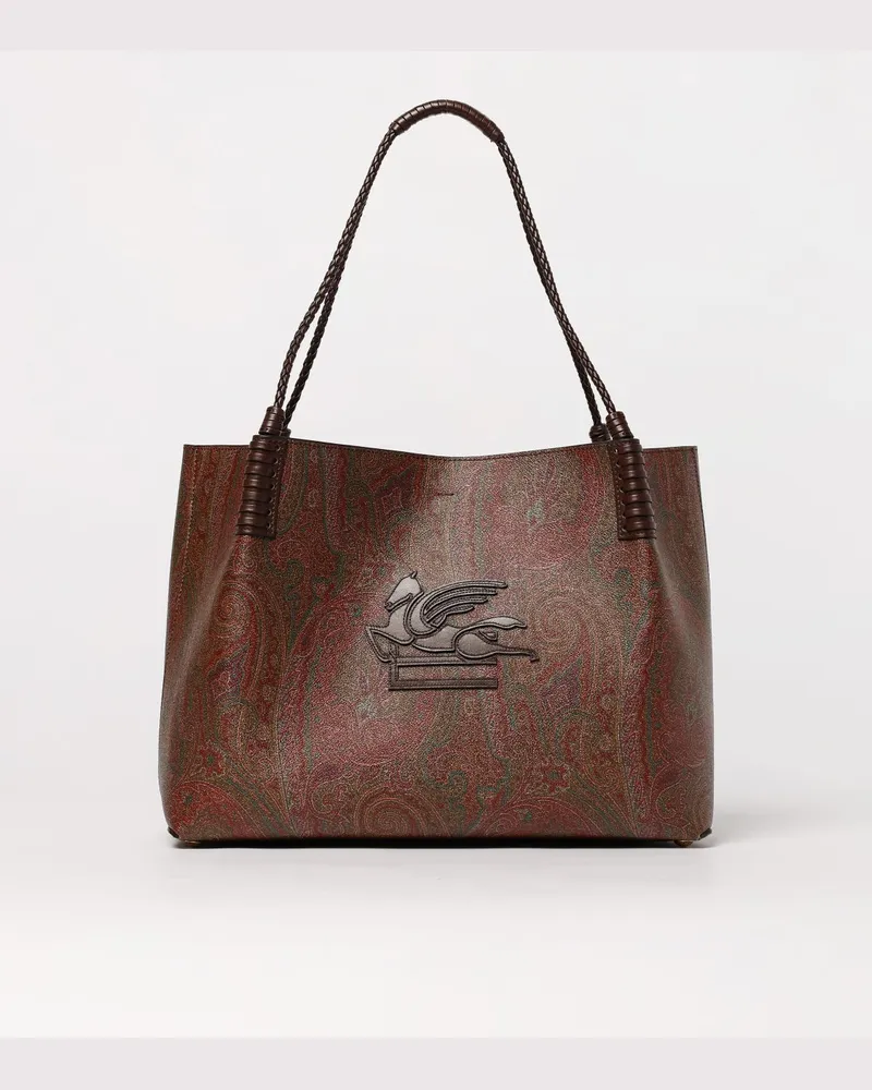 Etro Schultertasche damen Braun
