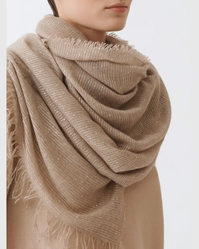 Fabiana Filippi Schal damen Beige