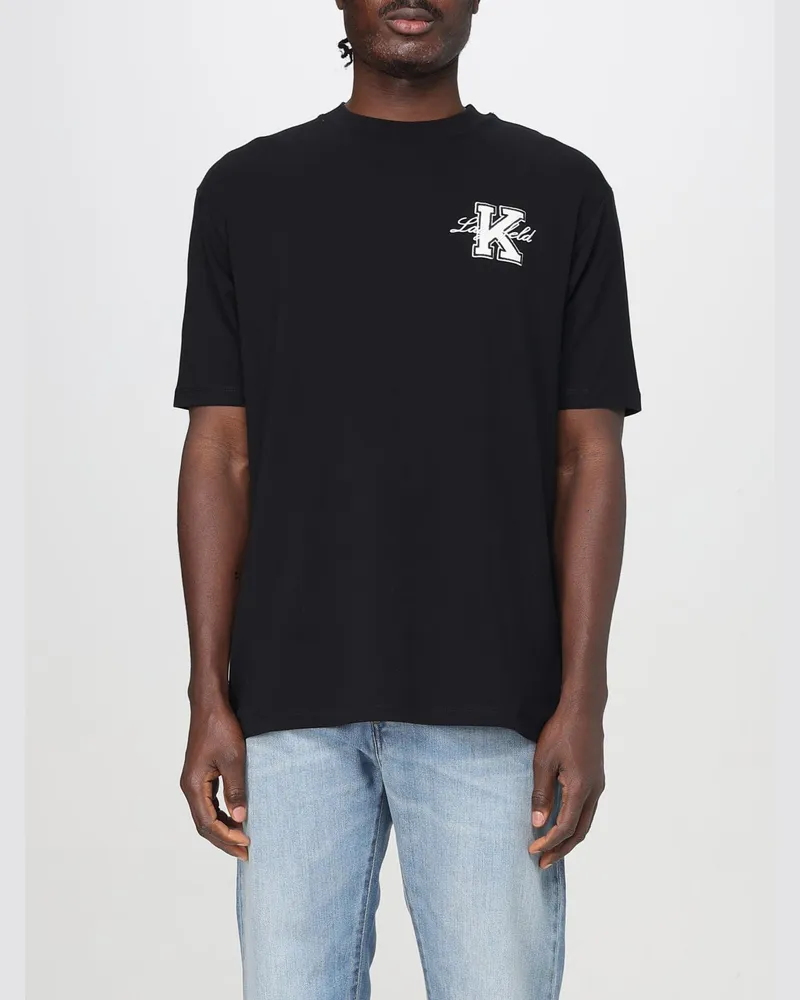 Karl Lagerfeld T-shirt herren Schwarz