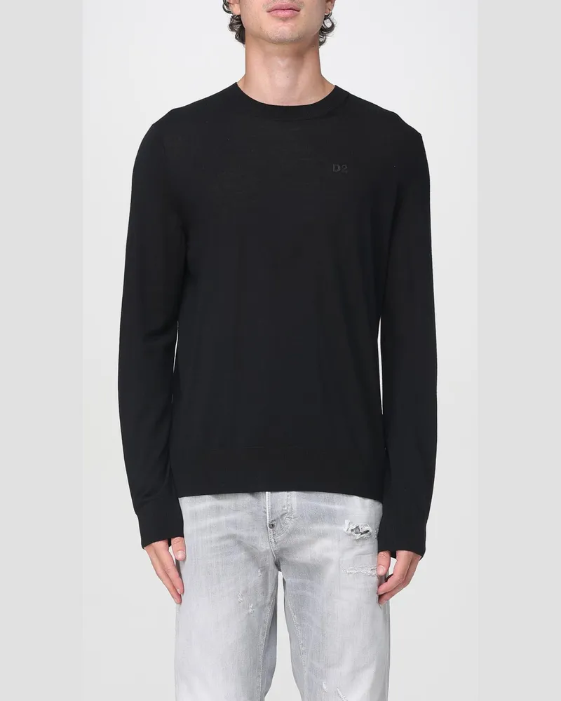 Dsquared2 Pullover herren Schwarz